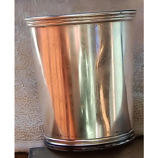 1950s Sterling Silver Mint Julep Cup For Sale In West Palm - Image 6 of 6