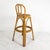 Vintage Bamboo Bar Stool For Sale - Image 4 of 10