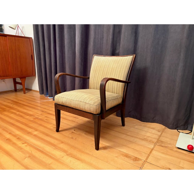 Vintage German Armchair by Wilhelm Knoll, 1950s For Sale - Image 4 of 18