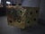 Italian Brass and Black Glass Sideboard with 24 Green Murano Glass Jewels by Justfurnituress For Sale - Image 6 of 7