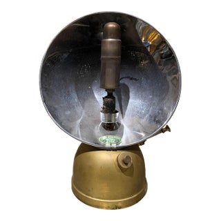 Mid-Century Modern Bialaddin Bowl Fire Paraffin Heater Industrial Decor For Sale