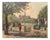 Quai De Paris and Its Booksellers, 1920s, Oil on Canvas For Sale