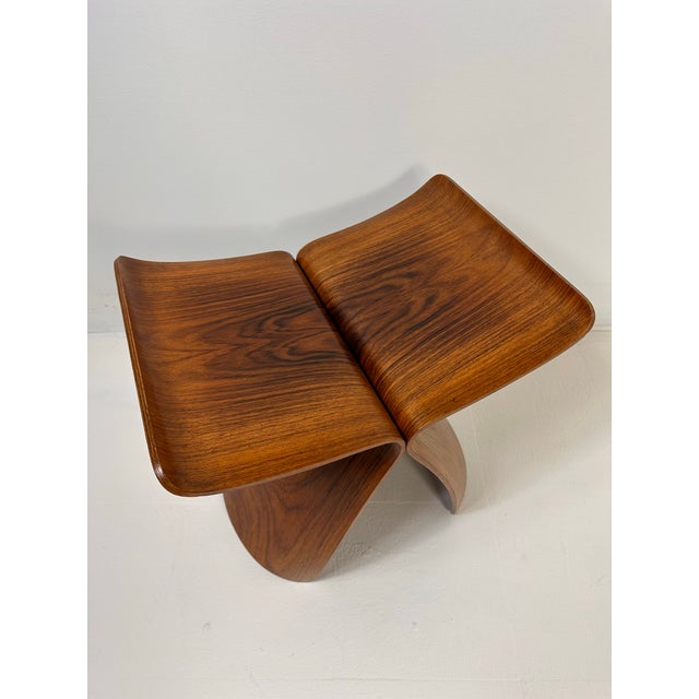 Sori Yanagi 1960s Sori Yanagi Rosewood Butterfly Stool For Sale - Image 4 of 8