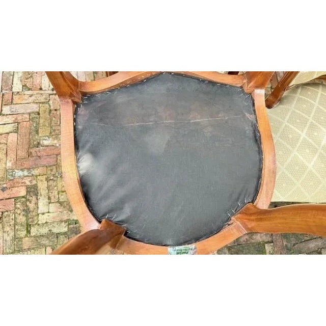 Late 20th Century Louis XV-Style Dining Chairs by La Maison Élégante Pour Les Meubles Français- Set of 6 For Sale - Image 16 of 17