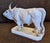 Ceramic Hand-Painted Porcelain Long Horn Bull Figurine from Herend, 1970s For Sale - Image 7 of 9