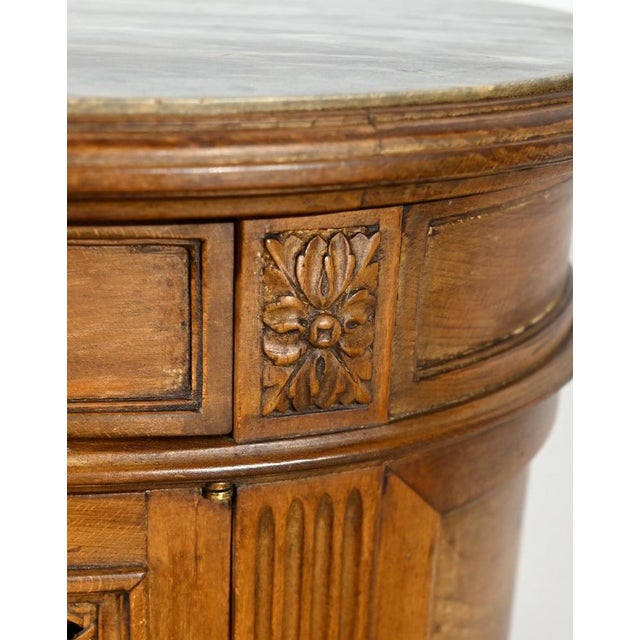 Small Beech Drum Table, 1920 For Sale - Image 14 of 18