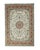 This high-quality, hand-knotted Tabriz 50 Raj oriental rug impresses with its fine knotting, luxurious silk content, and...