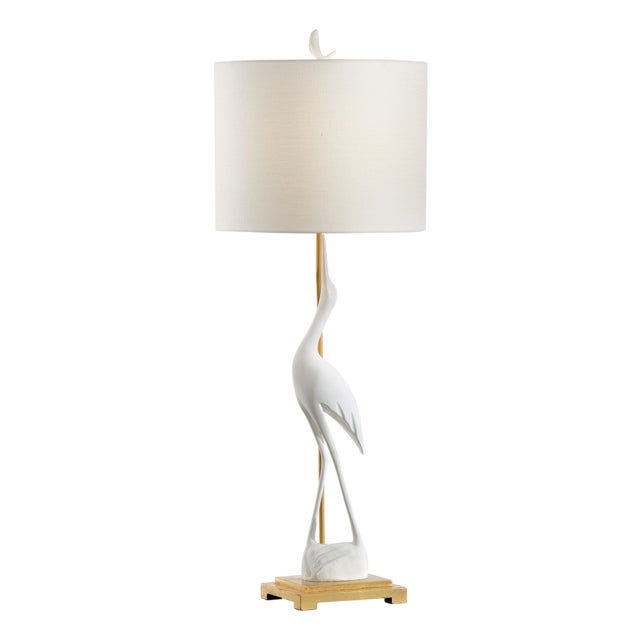 Crane Lamp (Left) For Sale