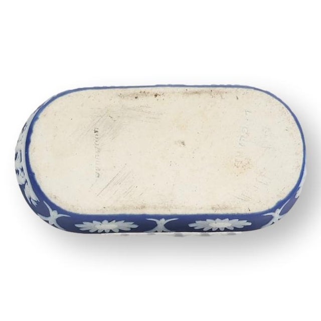 Late 19th Century 19th Century Wedgwood Jasperware Match Box For Sale - Image 5 of 5