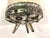 Mid 20th Century Vintage Yemeni Concertina Lantern Tinned Filigree Accordion Hanging Lamp Jeweled For Sale - Image 5 of 17