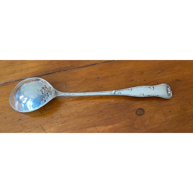 Dominick & Haff Late 19th Century Dominick and Haff Sterling Silver Stuffing Spoon For Sale - Image 4 of 9