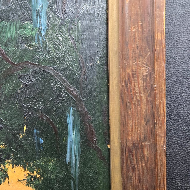 Paint 1990s Original Florida Highwaymen Landscape Painting by Sam Newton For Sale - Image 7 of 15