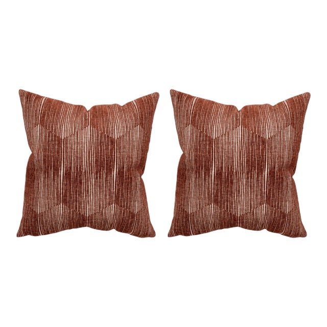 Stereo Brick 22x22 Pillow, A Pair For Sale