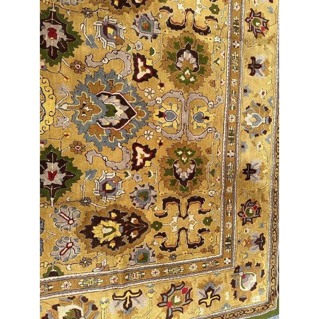 Large Mid-Century French Janus Rug, 1950s For Sale - Image 11 of 18