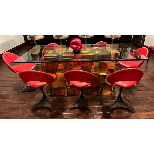 Mission Set of Eight Sculptural Chairs by Santiago Calatrava for De Sede For Sale - Image 3 of 11