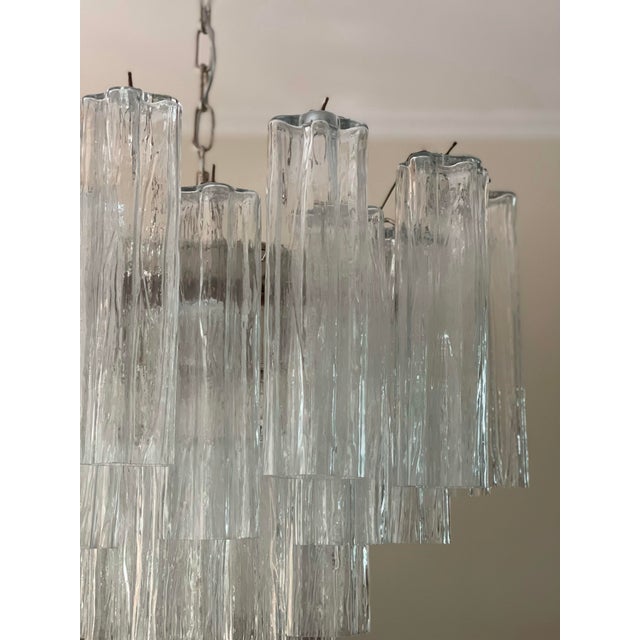 Tronchi Chandelier in Murano Glass For Sale - Image 8 of 12