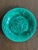 Green Antique Majolica Green Plates-Set of Four For Sale - Image 8 of 18