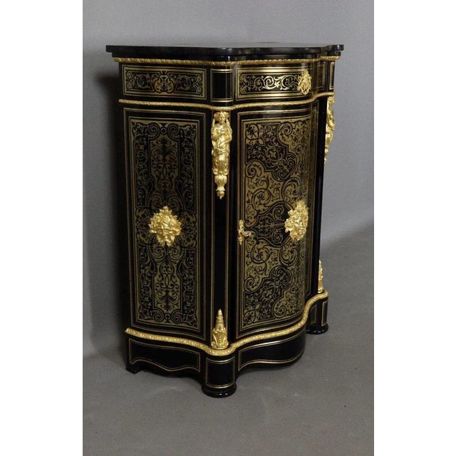 Vintage Buffet in Marquetry For Sale - Image 6 of 13