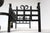 Black Antique Brass and Iron Fireplace Grate with Finials and Decorative Details, 1890s For Sale - Image 8 of 10