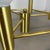 Metal Italian Space Age Brass Ceiling Sconce in the style of Stilnovo, Italy, 1970s For Sale - Image 7 of 18