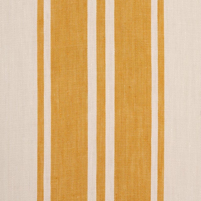 A stylish, versatile stripe on a relaxed linen-cotton ground gently colored to achieve an easy, sun-drenched look. Sold as...