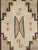 Antique Navajo Rug Circa 1910 Southwestern Handwoven Navajo Blanket 3'3" x 6'10" For Sale - Image 16 of 17