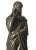 A beautiful original antique bronze of a classical woman on a stone base. Measuring 8.0" W x 21.0" H x 6.5" D in good...