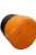 Vintage Orange & Black Fishing Buoy — 1940s–60s Wood-Fiber Maritime Float For Sale - Image 4 of 6
