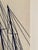 Navy Blue Vintage Marüshka Navy Blue Sailboats Nautical Screen Print on Canvas For Sale - Image 8 of 9