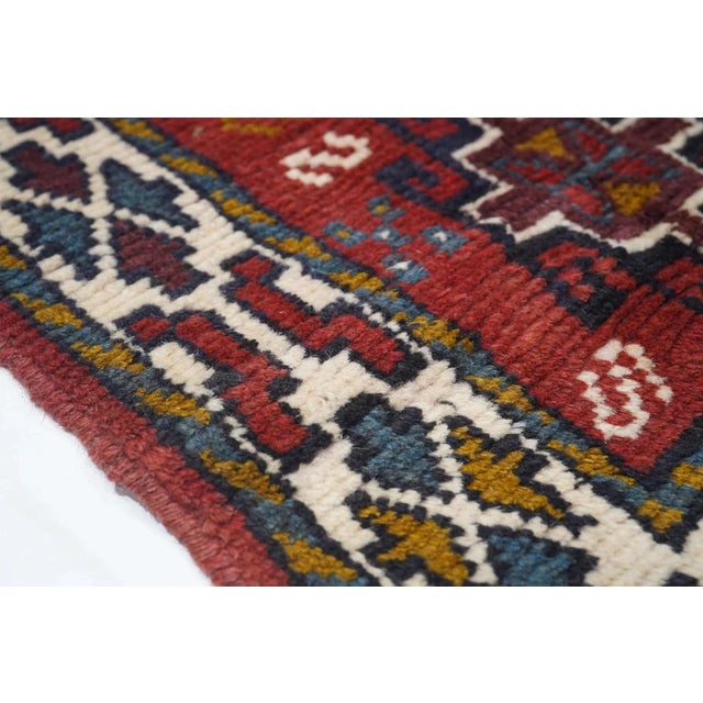 Kazak Rug 3'10'' X 5'9'' For Sale In New York - Image 6 of 10