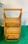 Wood 1970s Vintage Boho Coastal Wicker Rattan Sculptural Wine Bottle Rack Holder For Sale - Image 7 of 11