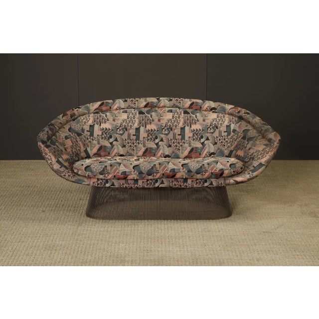 An original Warren Platner for Knoll International sofa, designed in 1966 and produced in the late 1960s–1970s. Part of...