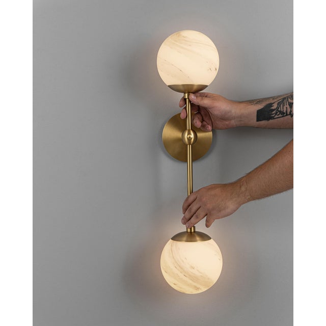 Armstrong Dual Sconce For Sale - Image 12 of 13