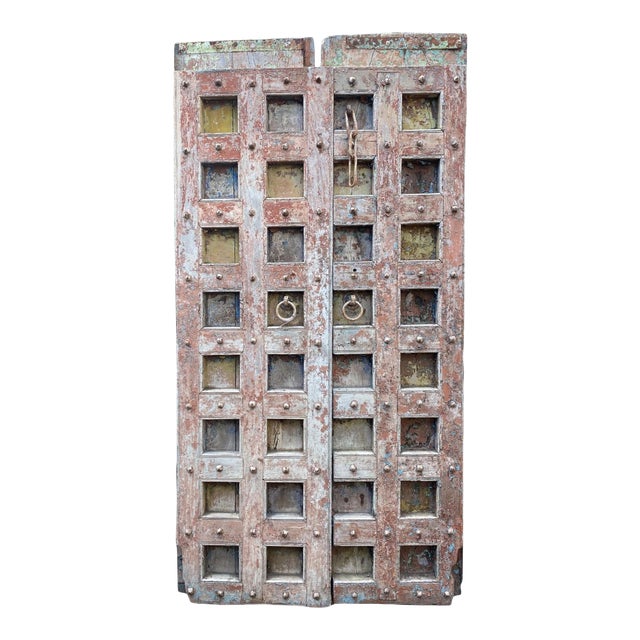 Antique Indian Wood Door For Sale