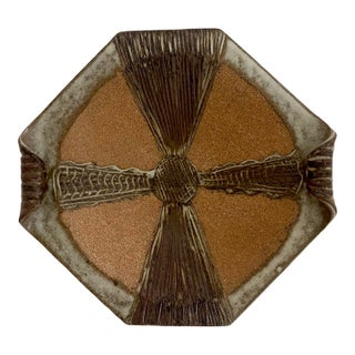 Handcrafted Ceramic Tray For Sale