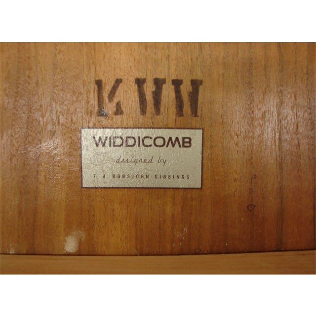 1950s 1950s T. H. Robsjohn-Gibbings Widdicomb Dining Conference Table For Sale - Image 5 of 7