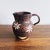 Vintage Stoneware Pottery Handmade Floral Pitcher For Sale In Austin - Image 6 of 6