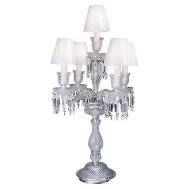 Collection Regina Table Lamp in Metal and Crystal by Jago For Sale - Image 12 of 12