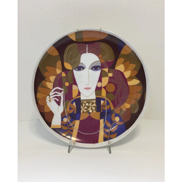 Triptych Dish by Gianmaria Ciferri for Edizioni d'Arte Della Galleria Ventitre, 1970s For Sale - Image 3 of 5