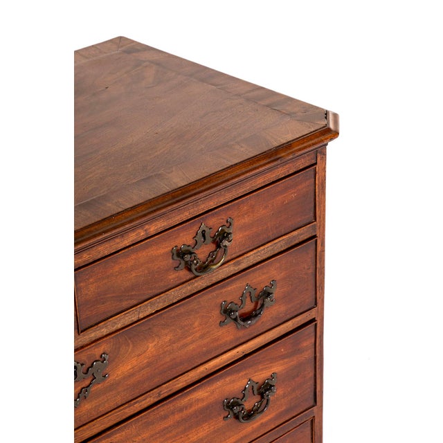 Small George Iii Mahogany Chest For Sale - Image 10 of 14