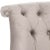 2020s Tufted Chair in Mushroom Taupe & whitewash For Sale - Image 5 of 6