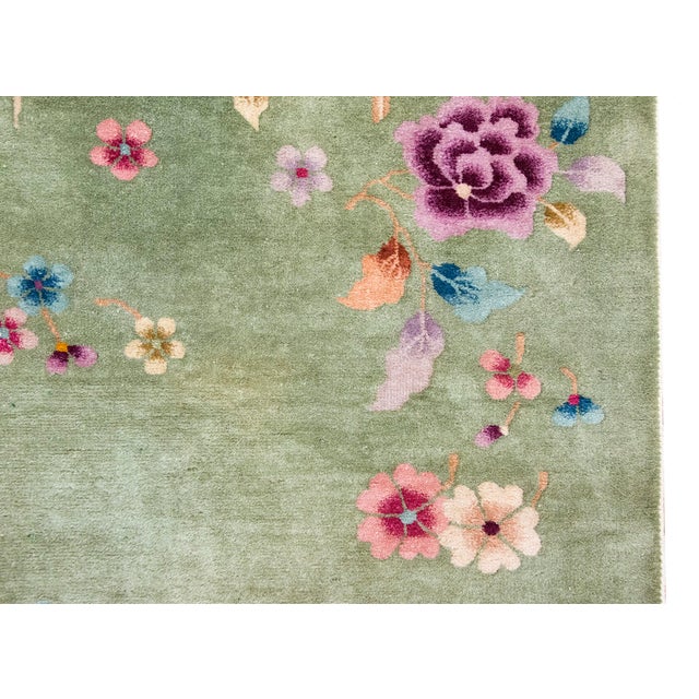 Mid 20th Century Chinese Art Deco Rug For Sale In Chicago - Image 6 of 12