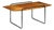 Coffee Table with Slatted Top by Taichiro Nakai for La Permanente Mobili Cantù, Italy, 1955 For Sale