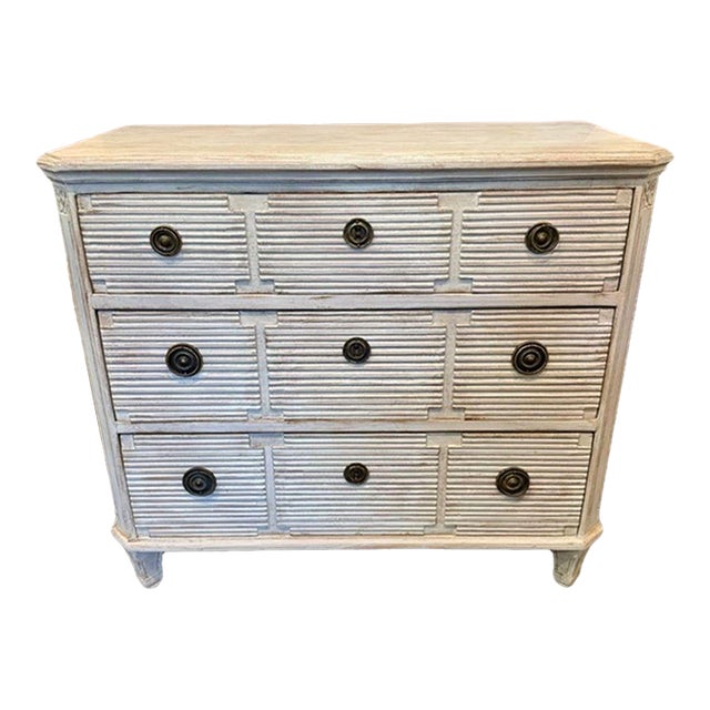 Vintage Swedish Gustavian Painted Chests For Sale