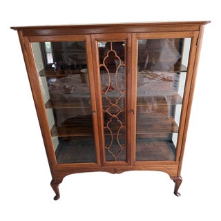 1930s China Breakfront/Display Case For Sale