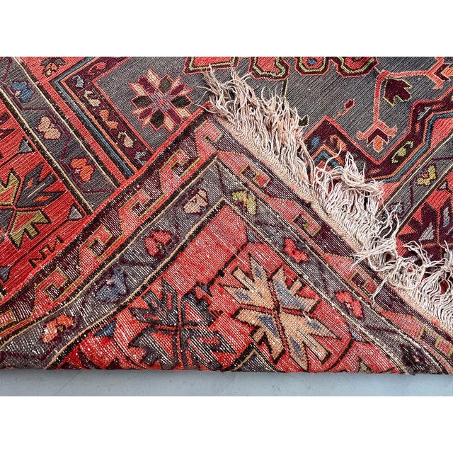 Antique Caucasian Kuba Soumak Medallion Rug - 11'3" X 6'3" For Sale - Image 13 of 13