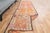 1970s Vintage Turkish Handmade Wool Cotton Orange Runner Rug For Sale - Image 9 of 11