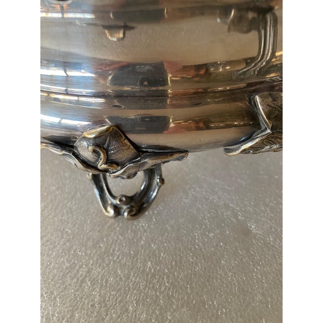 Antique Silverplated Food Warmer, 1890s For Sale - Image 3 of 13