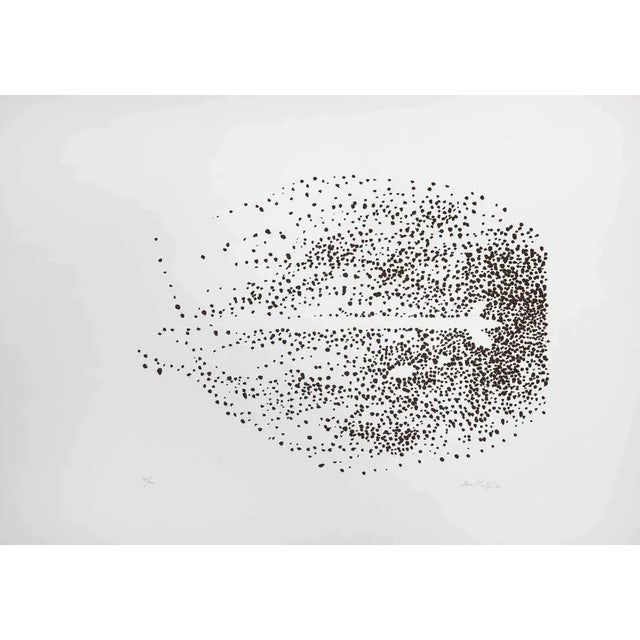 Modern Antonio Sanfilippo, Abstract Composition, Lithograph, 1971 For Sale - Image 3 of 3