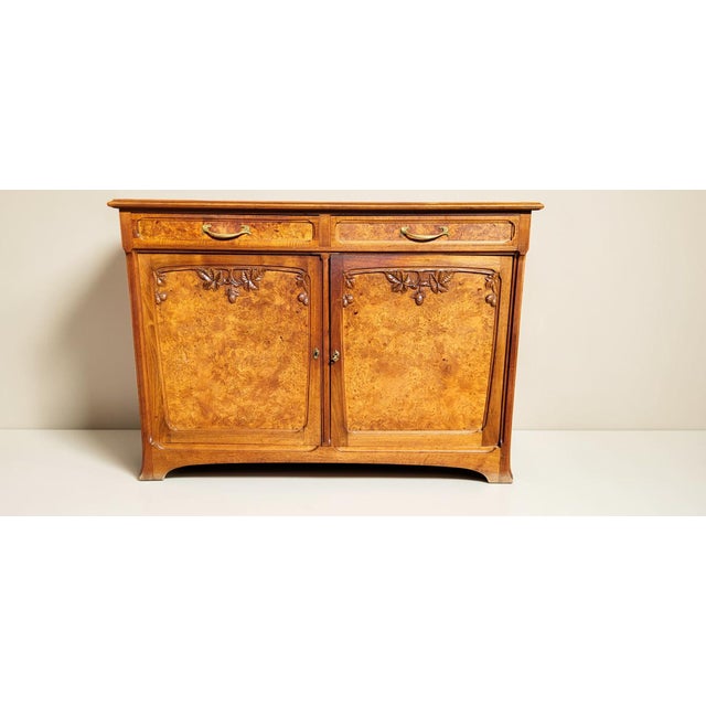 Art Nouveau Nancy School Two-Part Buffet, 1900 For Sale - Image 6 of 14